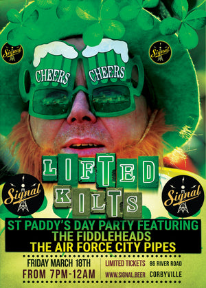 Lifted Kilts St Paddy's Day Party